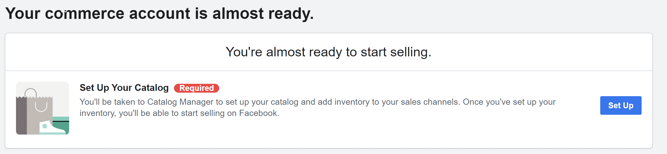 setting up facebook shop