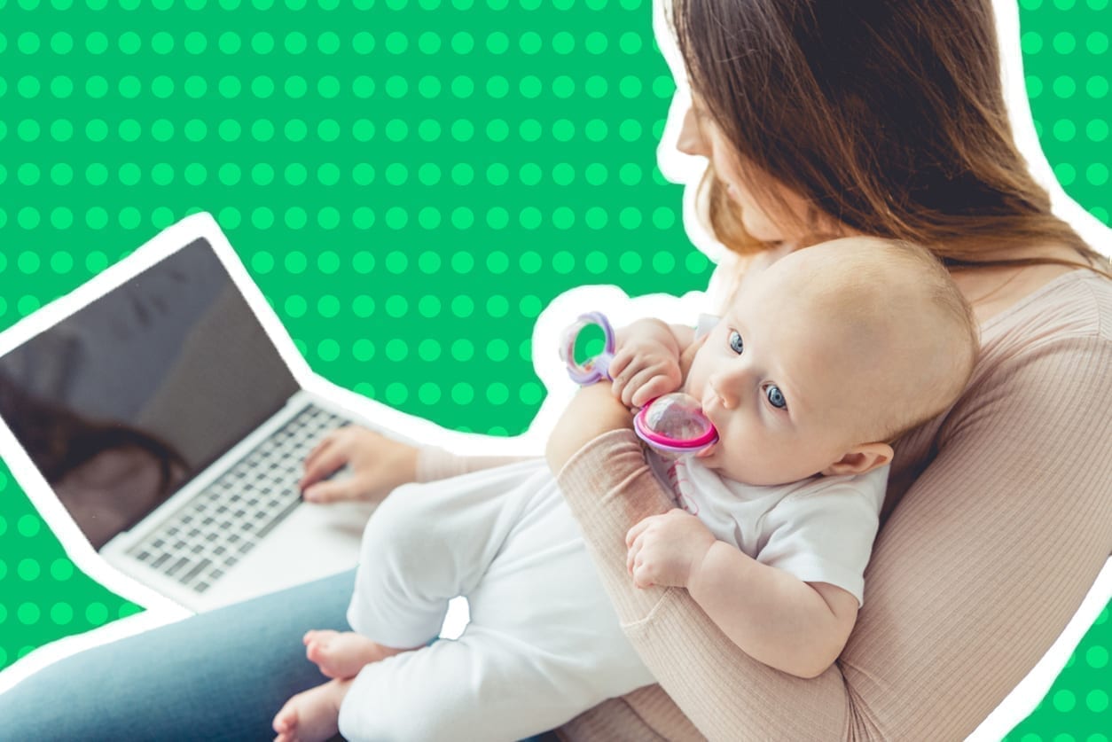 how-to-work-from-home-with-a-baby-online-optimism