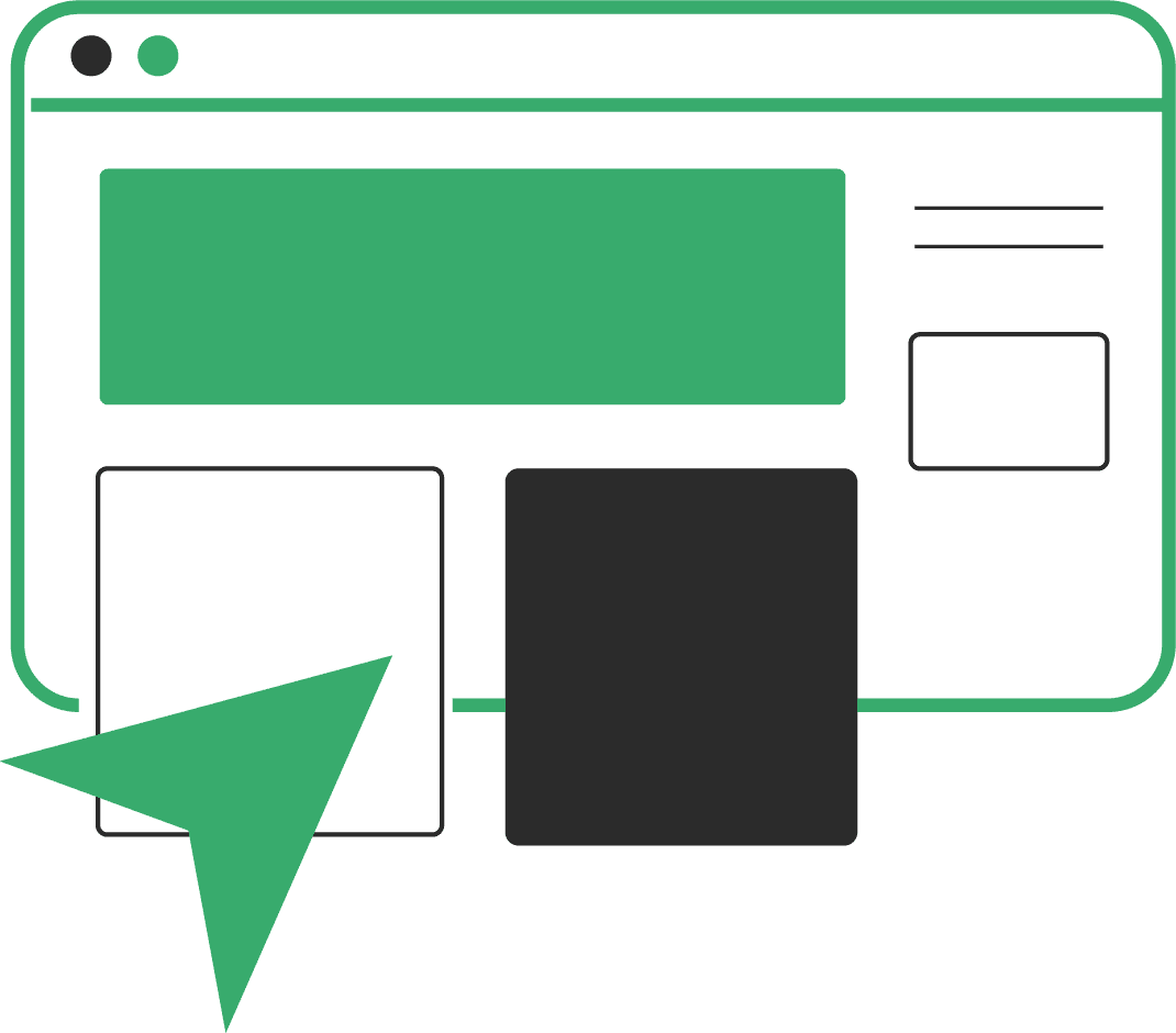 Website builder window