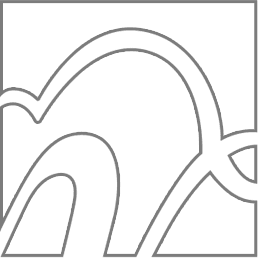 An abstract cloud logo.