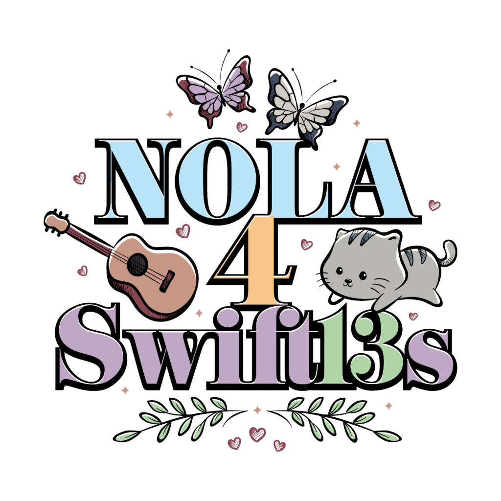 Online Optimism's "Nola 4 Swift13s" sticker.