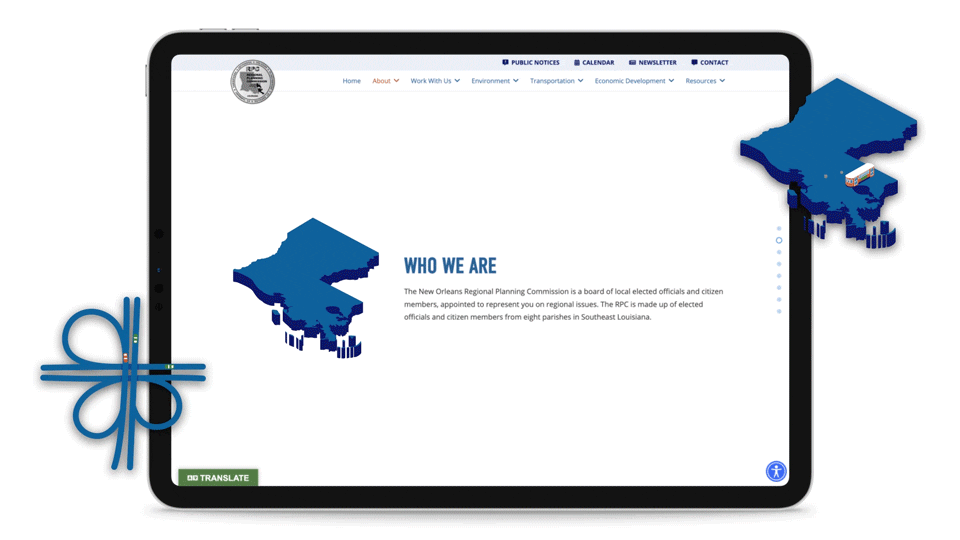 Example motion graphics for NORPC