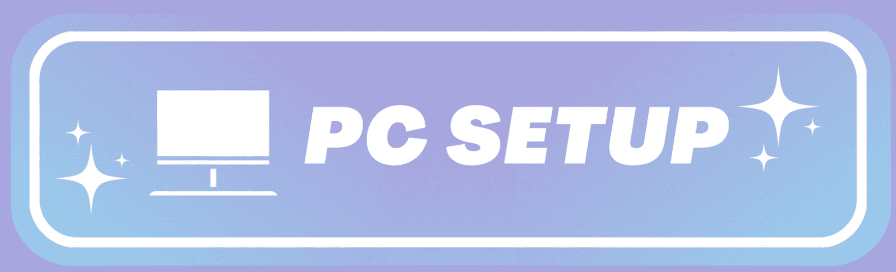 PC Setup graphic