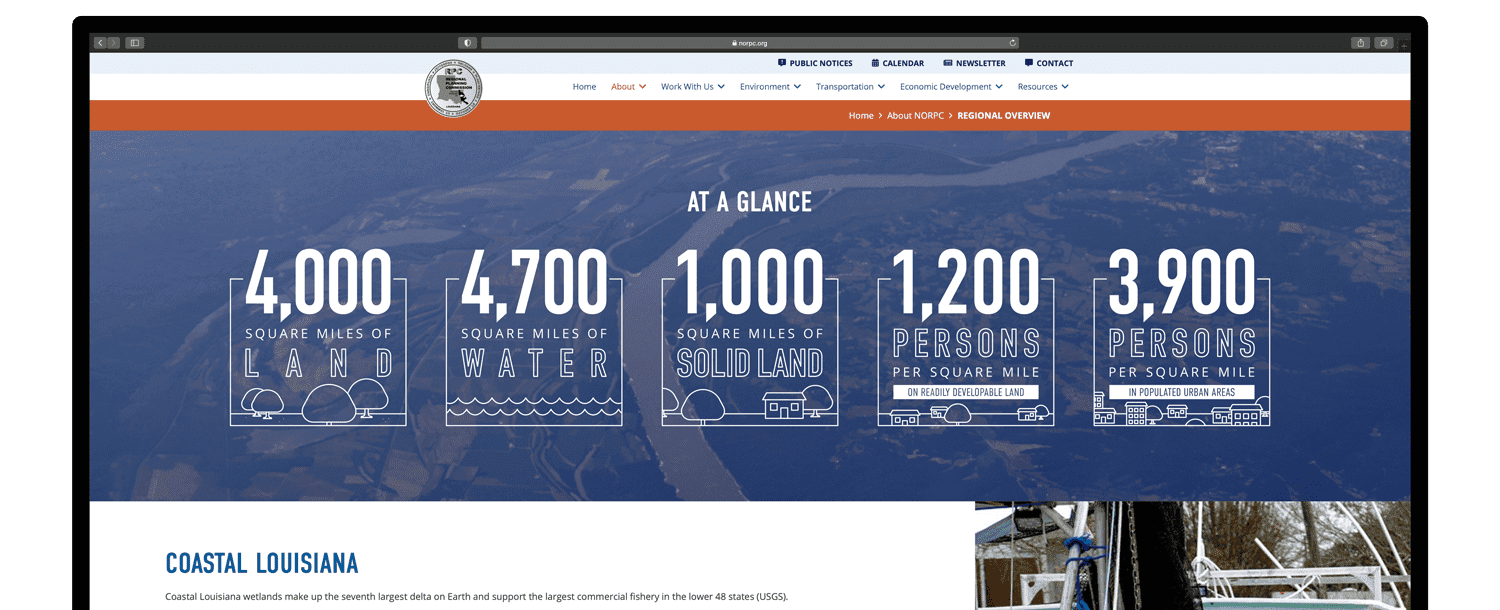 The new NORPC website