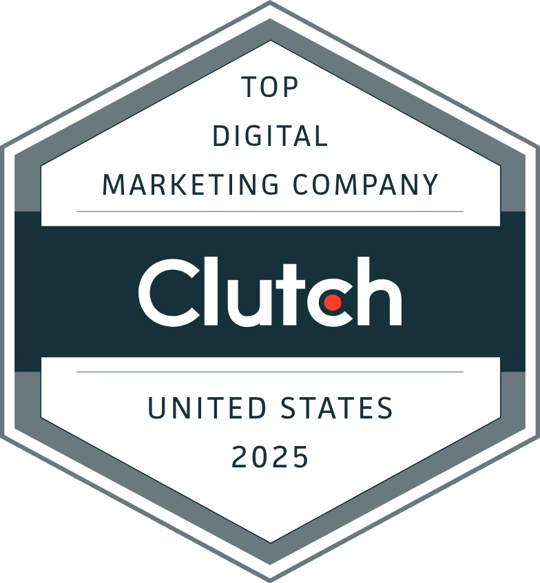 Clutch Badge for Top Digital Marketing Company - United States 2025