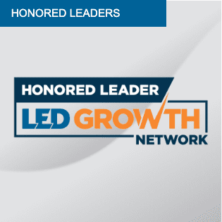 LED Growth Network Honored Leader Award