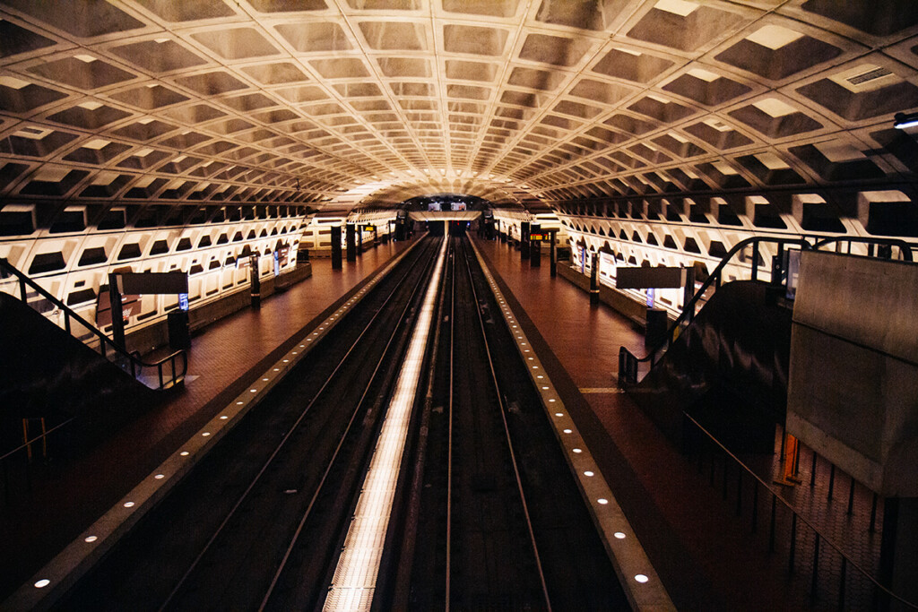 Metro Center Station in the DC metro